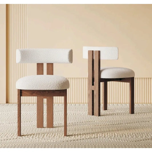 Hazelnut Brown Dining Chair Set - 2 Piece