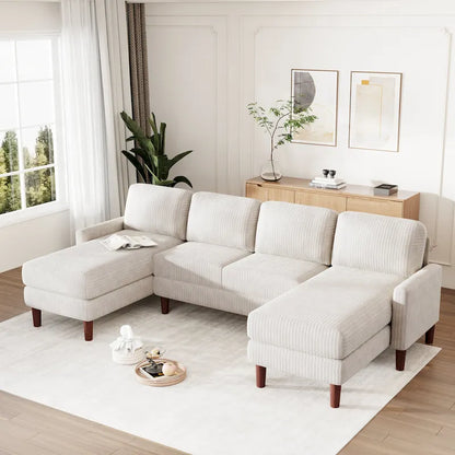 103W U-shaped Cushion Combination Sofa,