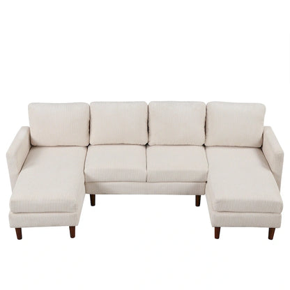 103W U-shaped Cushion Combination Sofa,