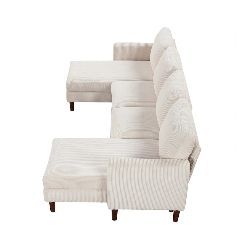 103W U-shaped Cushion Combination Sofa,