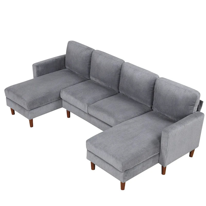 103W U-shaped Cushion Combination Sofa,