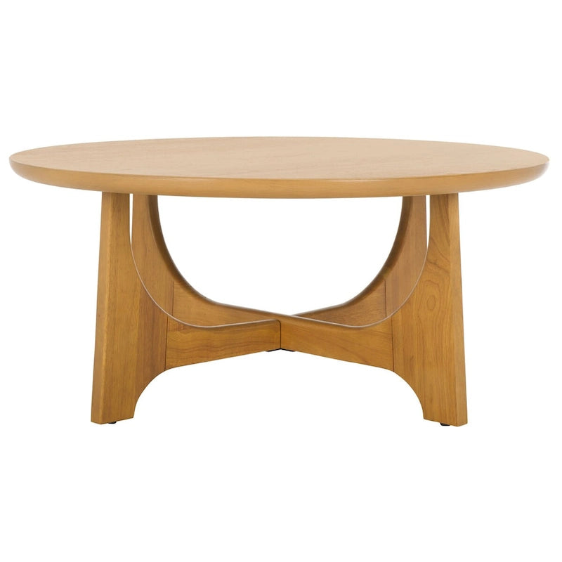Natural Wood Coffee Table 40x40x18 Inch